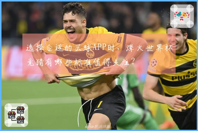 选择合适的买球APP时，烽火世界杯竞猜有哪些标准值得关注？